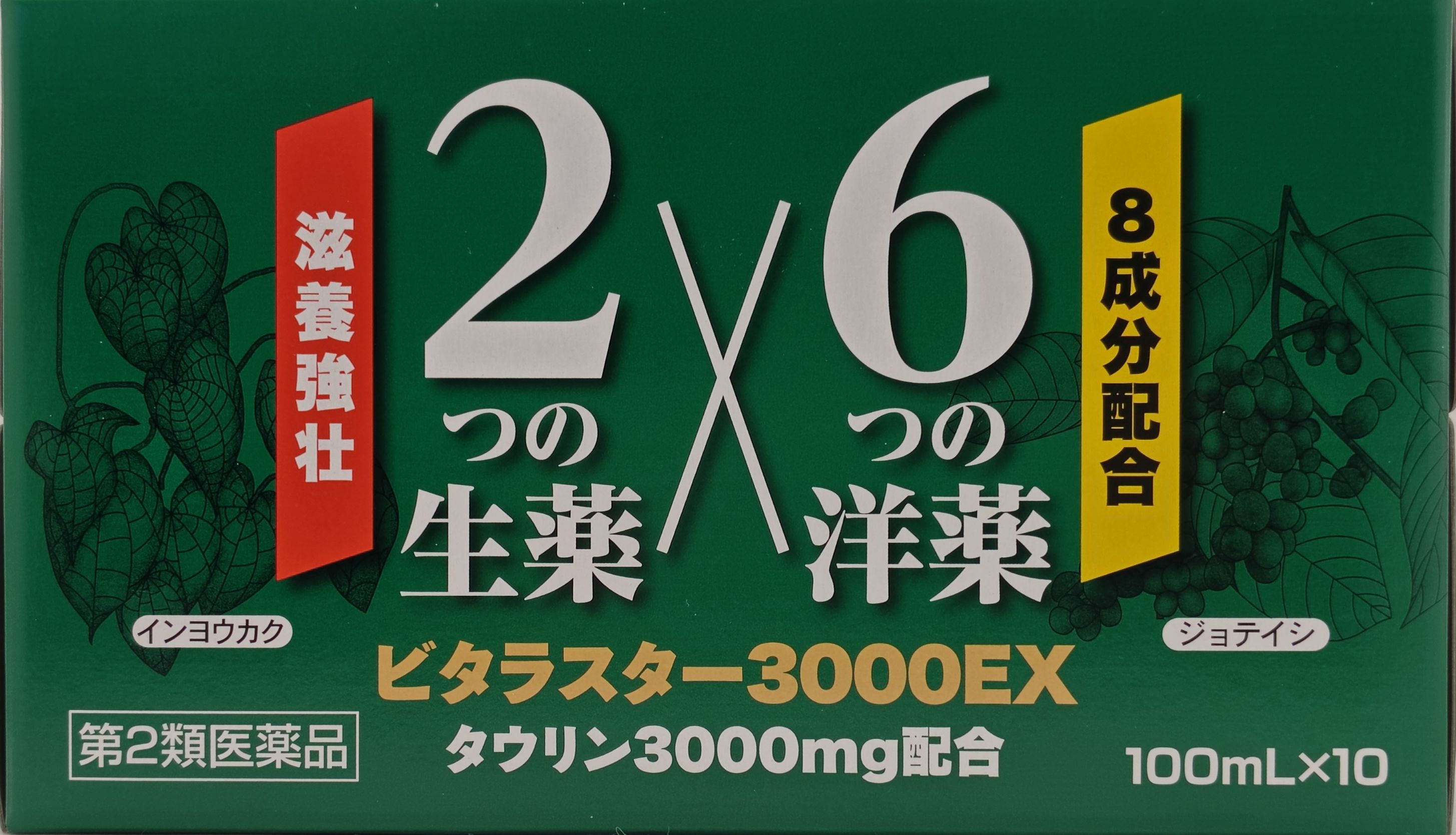 第２類医薬品　ビタラスター3000EX　100mL　10本×5箱