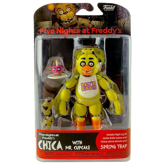 FNAF ファイブ・ナイツ・アット・フレディーズ ファンコ 5インチ アクションフィギュア スプリングトラップシリーズ チカ