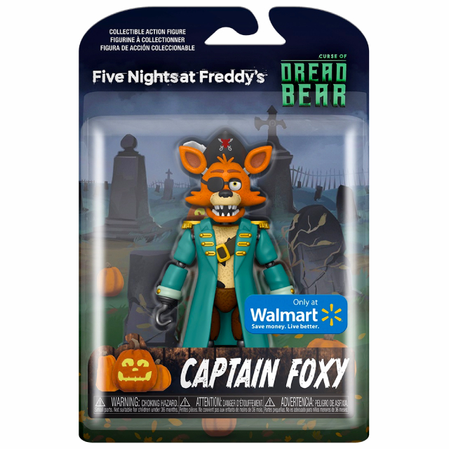 FNAF ファイブ・ナイツ・アット・フレディーズ：カース・オブ・ドレッドベアー ファンコ 2021 ハロウィン限定 5インチ アクションフィギュア キャプテン・フォクシー