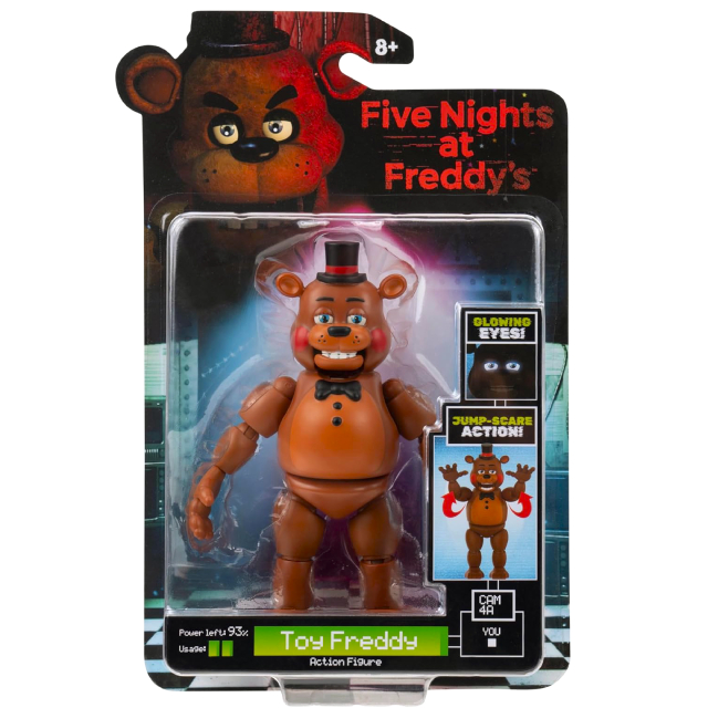 FNAF ファイブ・ナイツ・アット・フレディーズ ジャズウェア ジャンプ・スケアー 5インチ アクションフィギュア トイ・フレディ