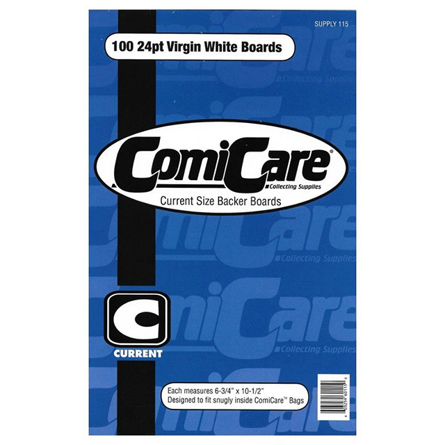 アメリカンコミックス コミックケア用 サプライ品 コミックバックボード 100枚セット