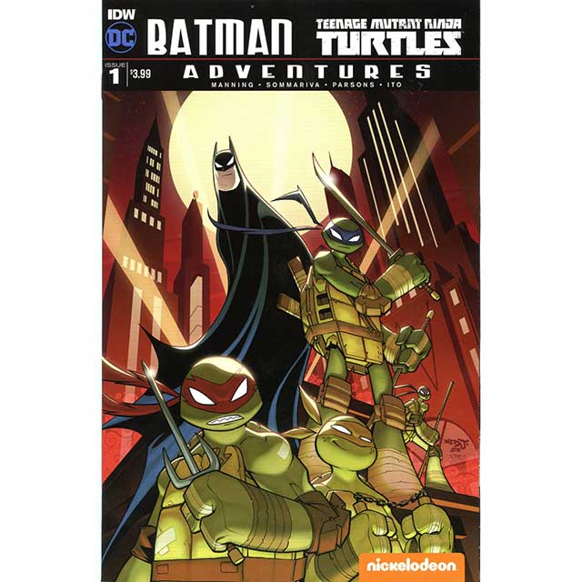 アメリカンコミックス Dcコミックス Idwコミックス バットマン ティーンエイジ ミュータント ニンジャ タートルズ アドベンチャーズ 1