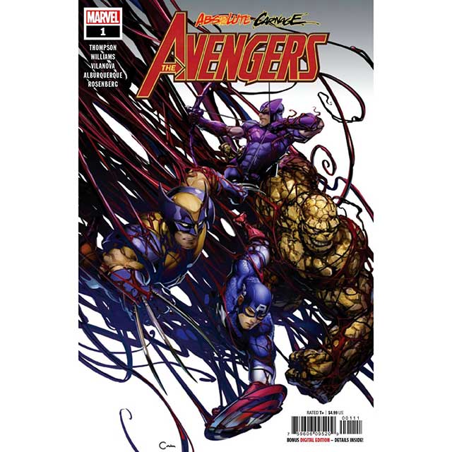アメリカンコミックス マーベルコミックス アブソリュート カーネイジ：アベンジャーズ #1 【クリックポストOK】