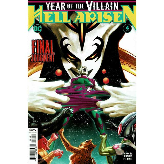 アメリカンコミックス DCコミックス イヤー・オブ・ヴィラン：ヘル・アライズン #4 【クリックポストOK】