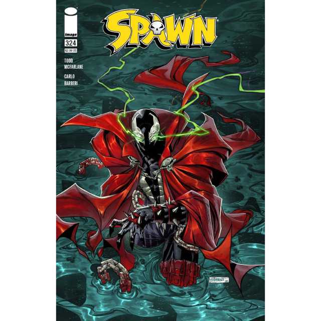 アメリカンコミックス イメージコミックス スポーン #324 (カバーB / カルロ・バルベリー) 【クリックポストOK】