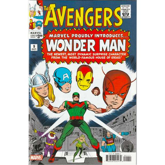 アメリカンコミックス マーベルコミックス アベンジャーズ #9 (1963 復刻版) 【クリックポストOK】