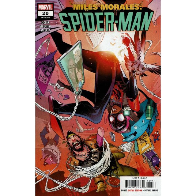 アメリカンコミックス マーベルコミックス マイルス・モラレス スパイダーマン #20 【クリックポストOK】