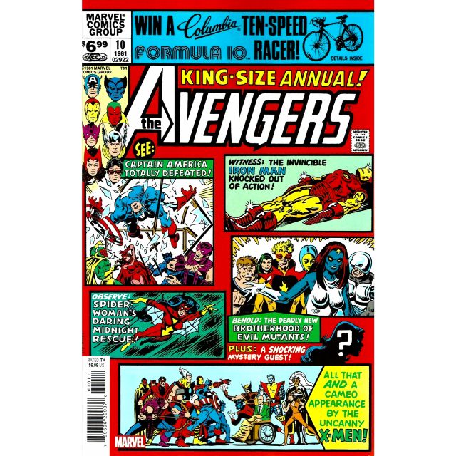 アメリカンコミックス マーベルコミックス アベンジャーズ アニューアル ワンショット (1981 復刻版) 【クリックポストOK】