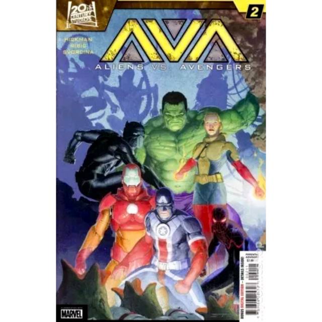 アメリカンコミックス マーベルコミックス エイリアン VS アベンジャーズ #2 【クリックポストOK】