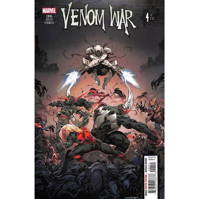 アメリカンコミックス マーベルコミックス ヴェノム・ウォー #4