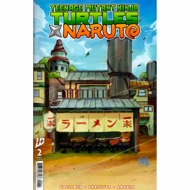 アメリカンコミックス IDWコミックス ティーンエイジ・ミュータント・ニンジャ・タートルズ x ナルト #2 (カバーD) 【クリックポストOK】