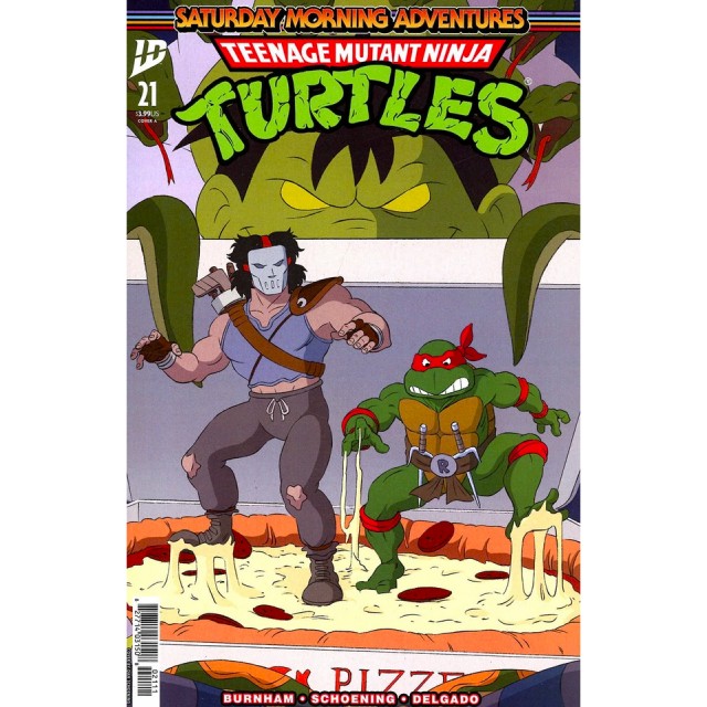 アメリカンコミックス IDWコミックス ティーンエイジ・ミュータント・ニンジャ・タートルズ サタデー・モーニング・アドベンチャー #21 【クリックポストOK】