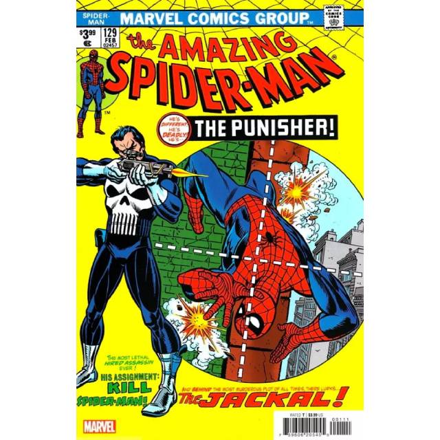 アメリカンコミックス マーベルコミックス アメイジング スパイダーマン #129 (1974 復刻版) 【クリックポストOK】