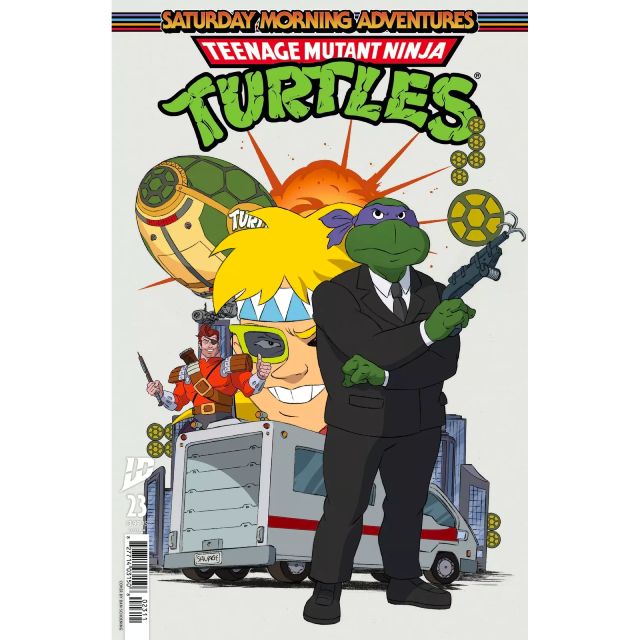 アメリカンコミックス IDWコミックス ティーンエイジ・ミュータント・ニンジャ・タートルズ サタデー・モーニング・アドベンチャー #23 【クリックポストOK】
