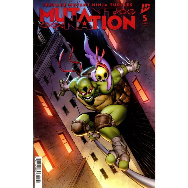 アメリカンコミックス IDWコミックス ティーンエイジ・ミュータント・ニンジャ・タートルズ：ミュータント・ネイション #5 【クリックポストOK】