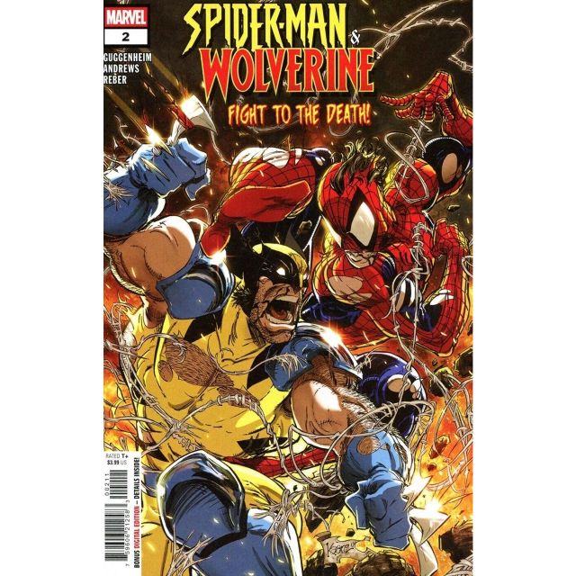 アメリカンコミックス マーベルコミックス スパイダーマン & ウルヴァリン #2 【クリックポストOK】