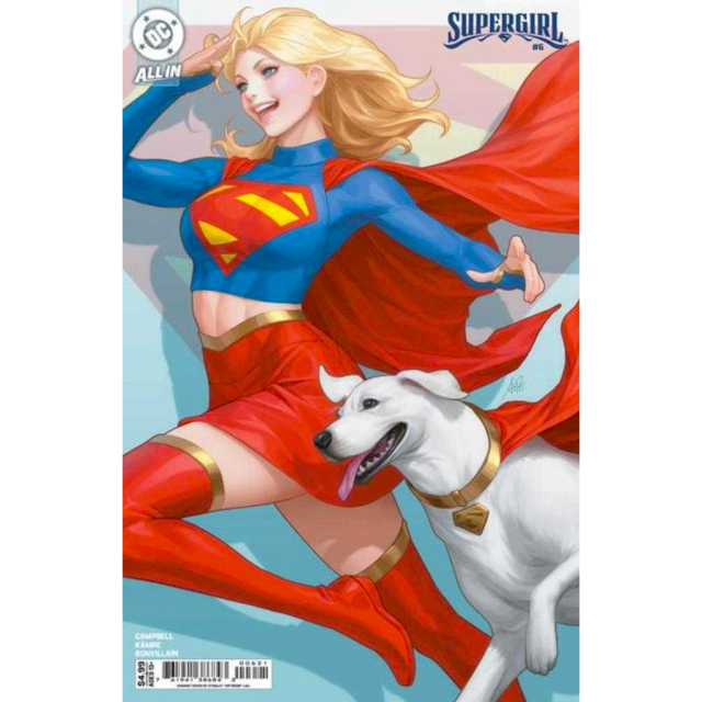 アメリカンコミックス DCコミックス スーパーガール #6 (ARTGERM バリアントカバー) 【クリックポストOK】