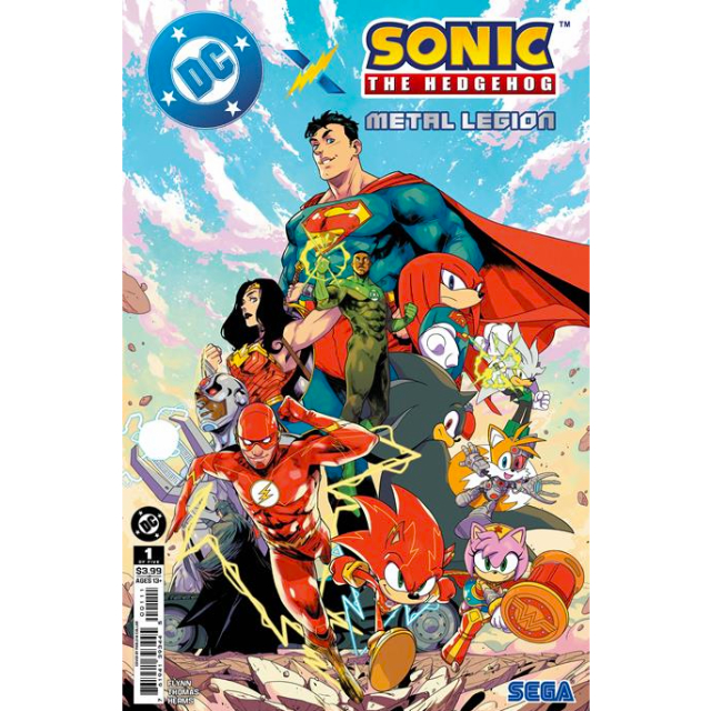 アメリカンコミックス DCコミックス DC x ソニック・ザ・ヘッジホッグ クロスオーバー：メタル・レギオン #1 【クリックポストOK】