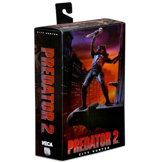 ネカ プレデター 7インチ アルティメット アクションフィギュア 『プレデター2』 シティハンター プレデター
