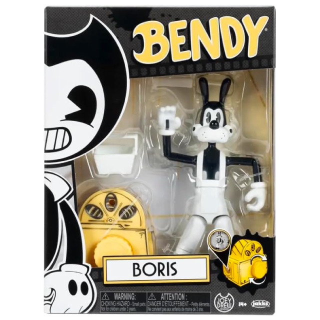 ベンディ・アンド・ザ・インクマシーン ジャックスパシフィック 4インチ アクションフィギュア ボリス with ピクニックバスケット