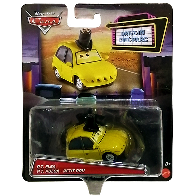 カーズ 2020 マテル 1/55スケール ダイキャスト ミニカー "ドライブイン・シネパーク" 1パック P.T.フリー (バグズ・ライフ)