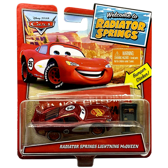 カーズ マテル 1 55スケール ダイキャスト キャラクターカー ウェルカム トゥー ラジエータースプリングス 1パック ラジエータースプリングス ライトニング マックイーン