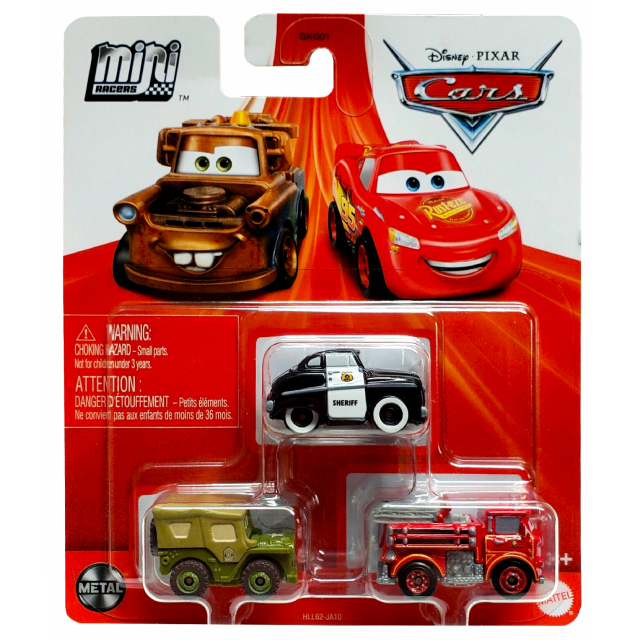 ディズニー ピクサー カーズ 2023 マテル ミニレーサーズ ダイキャスト 