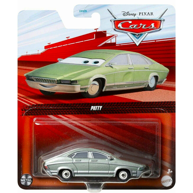 ディズニー ピクサー カーズ 2023 マテル 1/55スケール ダイキャスト ミニカー 1パック パティー