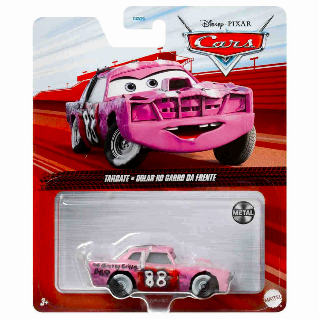 ディズニー ピクサー カーズ 2023 マテル 1/55スケール ダイキャスト ミニカー 1パック テイルゲート