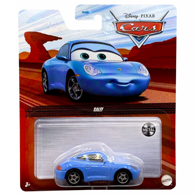 ディズニー ピクサー カーズ 2023 マテル 1/55スケール ダイキャスト ミニカー 1パック サリー