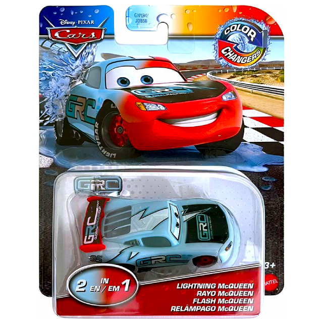 ディズニー ピクサー カーズ 2024 マテル 1/55スケール ミニカー カラーチェンジャーズ 1パック GRC グローバル・レーサーズ・カップ ライトニング・マックイーン