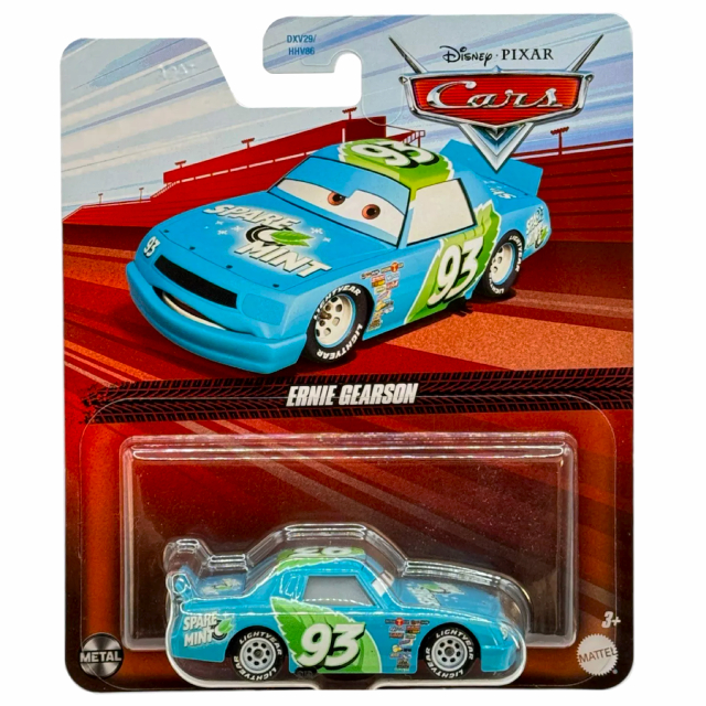 ディズニー ピクサー カーズ 2024 マテル 1/55スケール ダイキャスト ミニカー 1パック アーニー・ギアソン No.93
