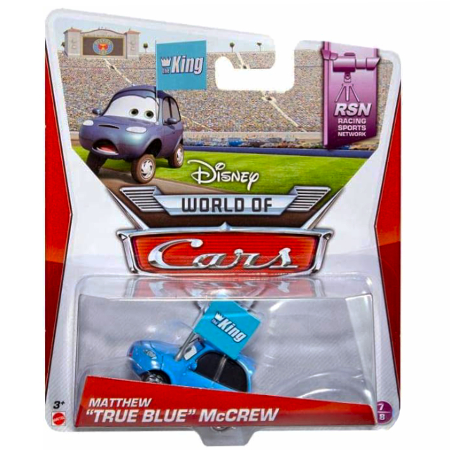 ディズニー ピクサー カーズ 2014 マテル 1/55スケール ダイキャスト ミニカー 1パック マシュー・”トゥルー・ブルー”・マックルー