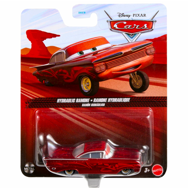 ディズニー ピクサー カーズ 2025 マテル 1/55スケール ダイキャスト ミニカー 1パック ハイドロリック ラモーン