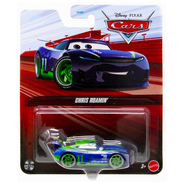 ディズニー ピクサー カーズ 2026 マテル 1/55スケール ダイキャスト ミニカー 1パック クリス・ローミン No.11