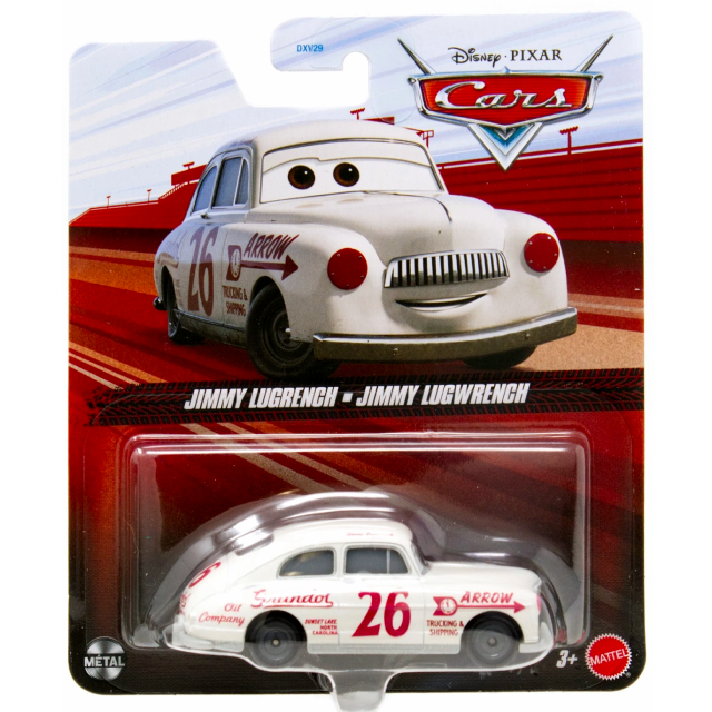 ディズニー ピクサー カーズ 2026 マテル 1/55スケール ダイキャスト ミニカー 1パック ジミー・ラグレンチ