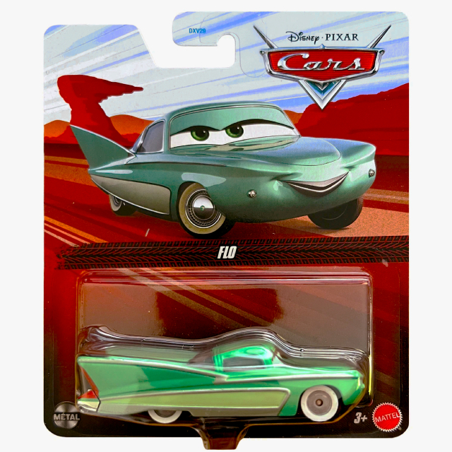 ディズニー ピクサー カーズ 2026 マテル 1/55スケール ダイキャスト ミニカー 1パック フロー