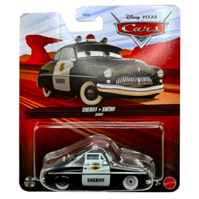 ディズニー ピクサー カーズ 2026 マテル 1/55スケール ダイキャスト ミニカー 1パック シェリフ