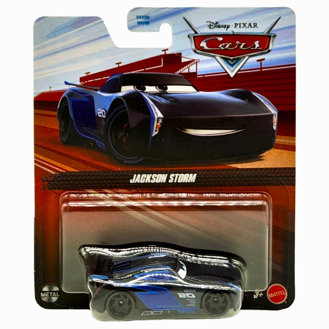 ディズニー ピクサー カーズ 2026 マテル 1/55スケール ダイキャスト ミニカー 1パック ジャクソン・ストーム