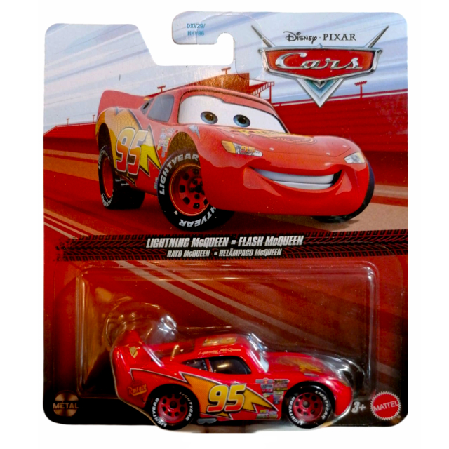 ディズニー ピクサー カーズ 2026 マテル 1/55スケール ダイキャスト ミニカー 1パック ライトニング・マックイーン