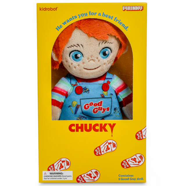 チャイルド・プレイ キッドロボット PHUNNY 7.5インチ プラッシュ ぬいぐるみ “グッド・ガイ” チャッキー