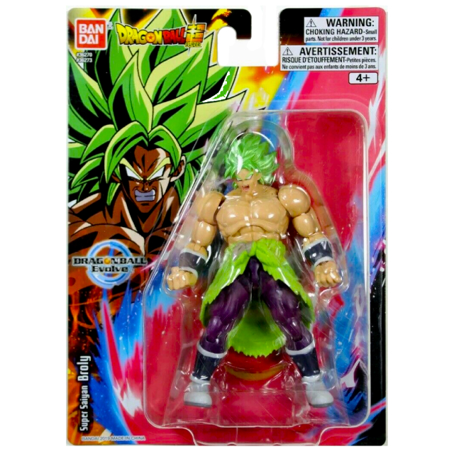 ドラゴンボール超 USAバンダイ ドラゴンボール・エボルブ 5インチ アクションフィギュア シリーズ2 スーパーサイヤ人 ブロリー