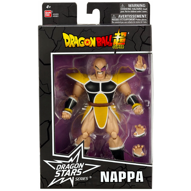 ドラゴンボール超 USAバンダイ ドラゴンスターズ 6インチ アクションフィギュア シリーズ20 ナッパ