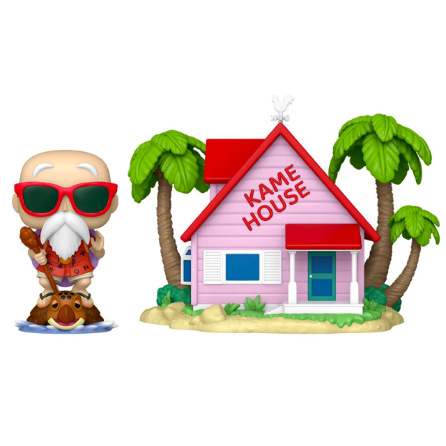 レア限定FUNKO POP!ドラゴンボール カメハウス　亀仙人 ドラゴンボール ファンコ ポップ! タウンシリーズ ビニール