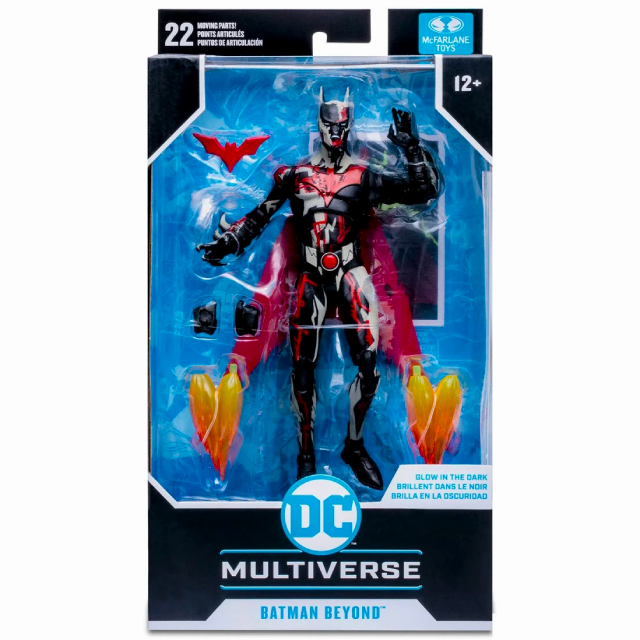 マクファーレントイズ DC マルチバース エンターテインメントアース限定 7インチ アクションフィギュア バットマン・ビヨンド (グローインザダーク バージョン)