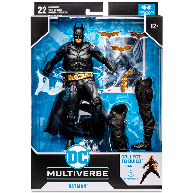 バットマン ダークナイト・トリロジー マクファーレントイズ DC マルチバース 7インチ アクションフィギュア バットマン 【パーツ外れあり】