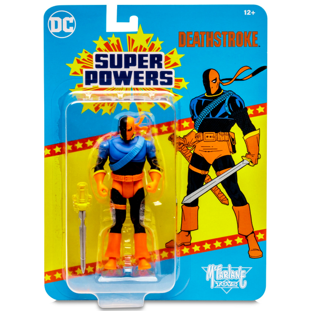 マクファーレントイズ DC スーパーパワーズ 5インチ アクションフィギュア デスストローク