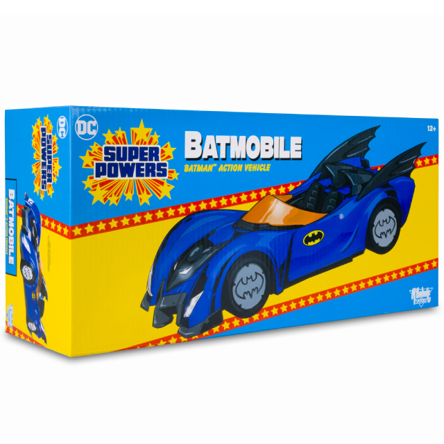 マクファーレントイズ DC スーパーパワーズ 5インチ アクションフィギュア ビークル バットモービル