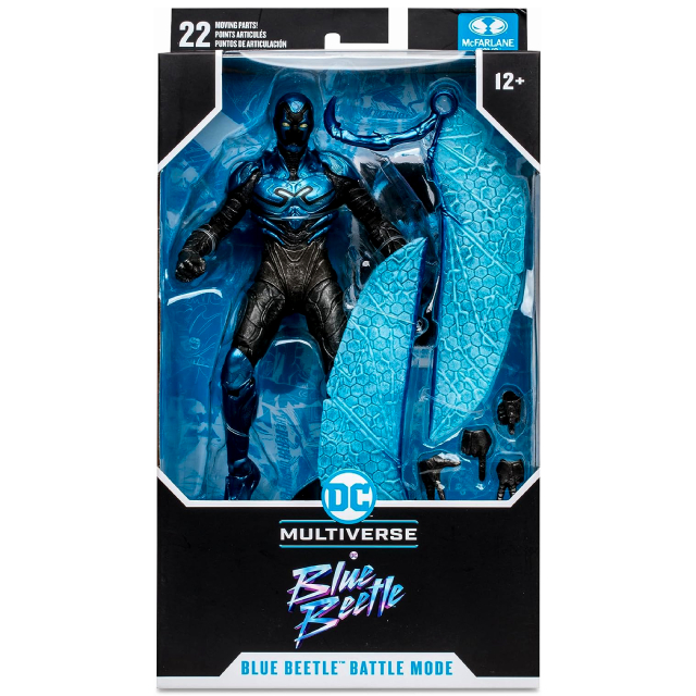 ブルービートル マクファーレントイズ DC マルチバース 7インチ アクションフィギュア ブルービートル (バトルモード)