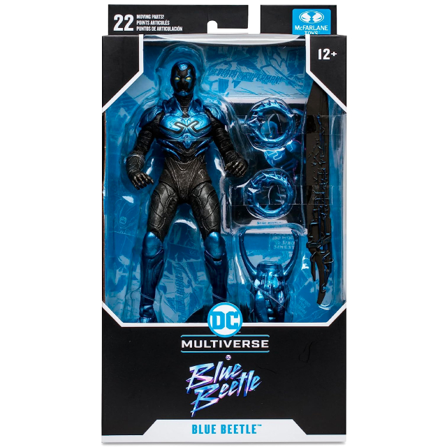 ブルービートル マクファーレントイズ DC マルチバース 7インチ アクションフィギュア ブルービートル with ソード